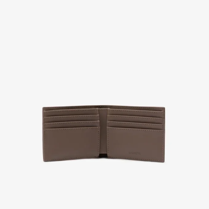 Petit portefeuille classique en piqué