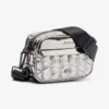 Petit sac de reporter argenté The Blend