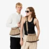 Petit sac en cuir Lenglen Petit sac en cuir Lenglen