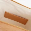 Petit sac hobo en cuir gaufré Maheki