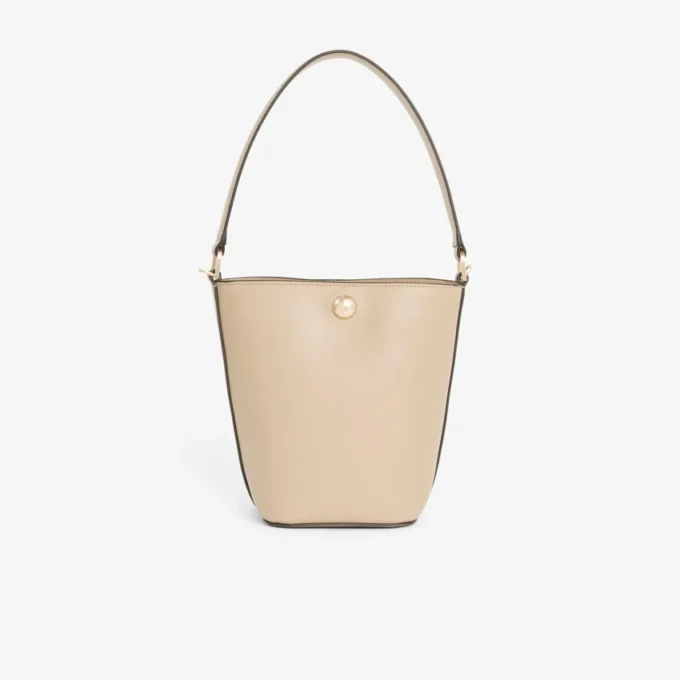 Petit sac seau en cuir Tennis Bliss
