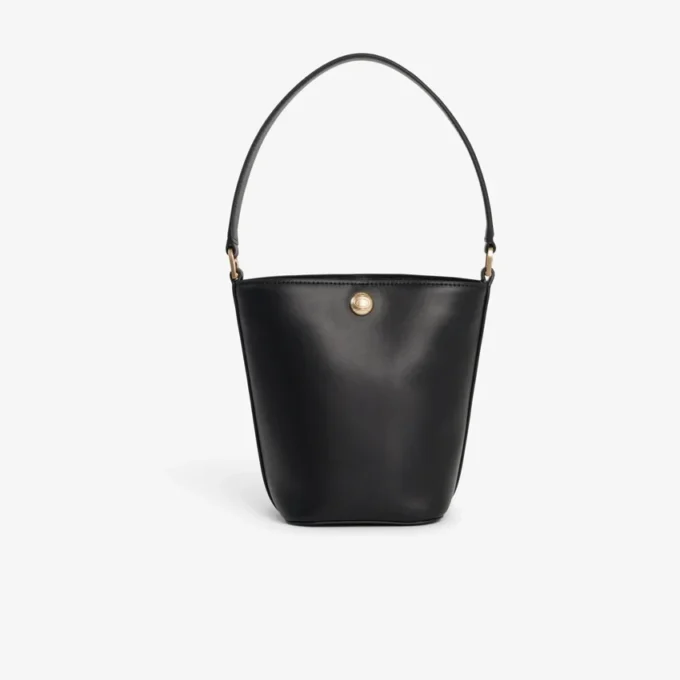 Petit sac seau en cuir Tennis Bliss