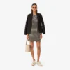 Petit sac seau en cuir Tennis Bliss
