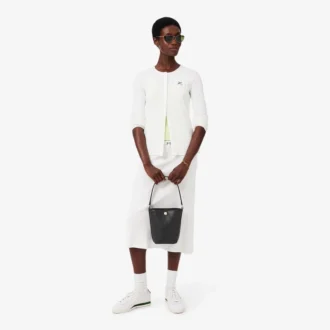 Petit sac seau en cuir Tennis Bliss