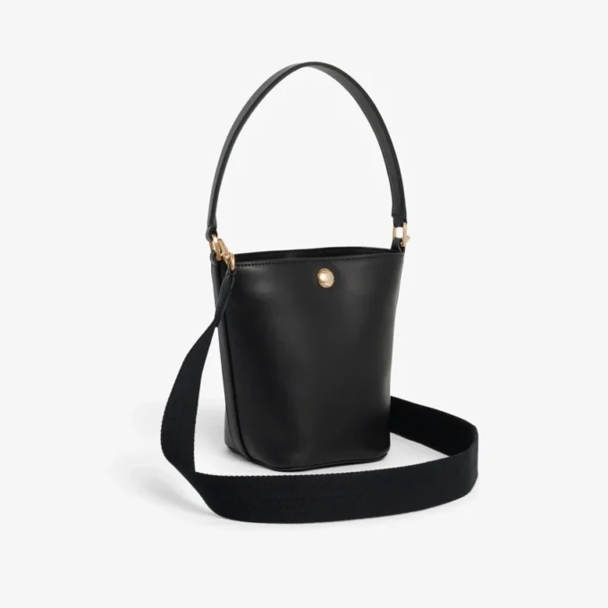 Petit sac seau en cuir Tennis Bliss