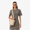 Petit sac seau en cuir Tennis Bliss