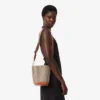 Petit sac seau en raphia