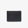 Pochette en cuir Crocodelle