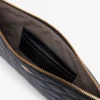 Pochette en cuir Crocodelle