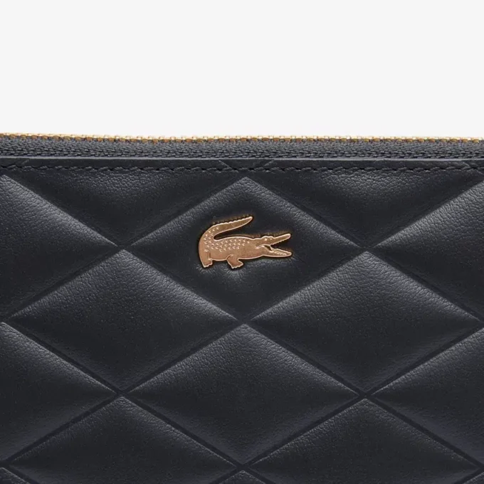 Pochette en cuir Crocodelle