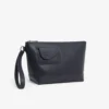 Pochette en cuir grainé Lacoste Club