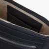 Pochette en cuir grainé Lacoste Club