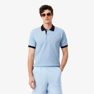 Polo Classic Fit à bordures contrastées
