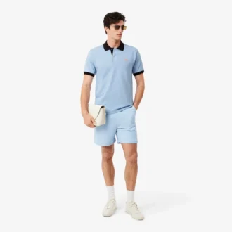 Polo Classic Fit à bordures contrastées