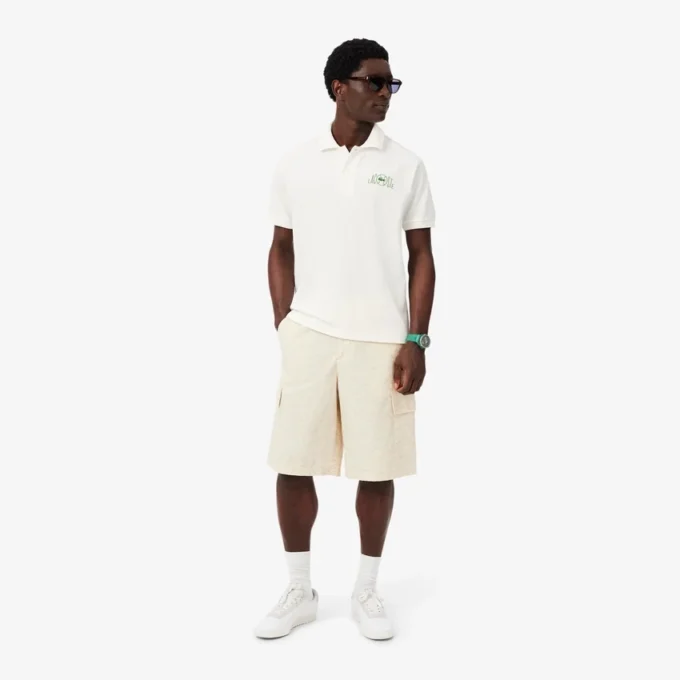 Polo Classic Fit à motif graphique Polo Classic Fit à motif graphique