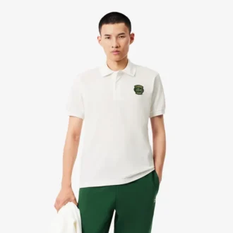 Polo Classic Fit Petit Piqua Badge pour homme