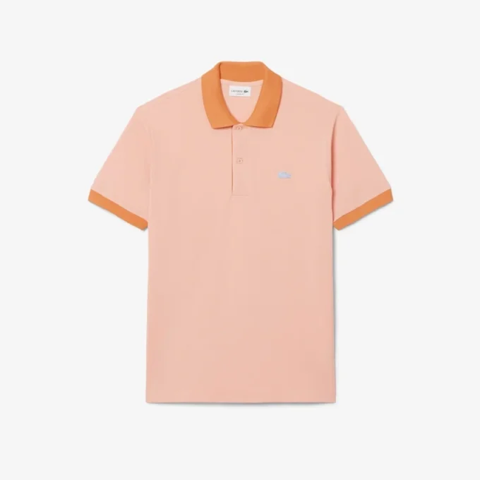 Polo à col contrasté et coupe classique Polo à col contrasté et coupe classique