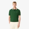 Polo à col rayé coupe classique « Made in France » pour homme Polo à col rayé coupe classique « Made in France » pour homme