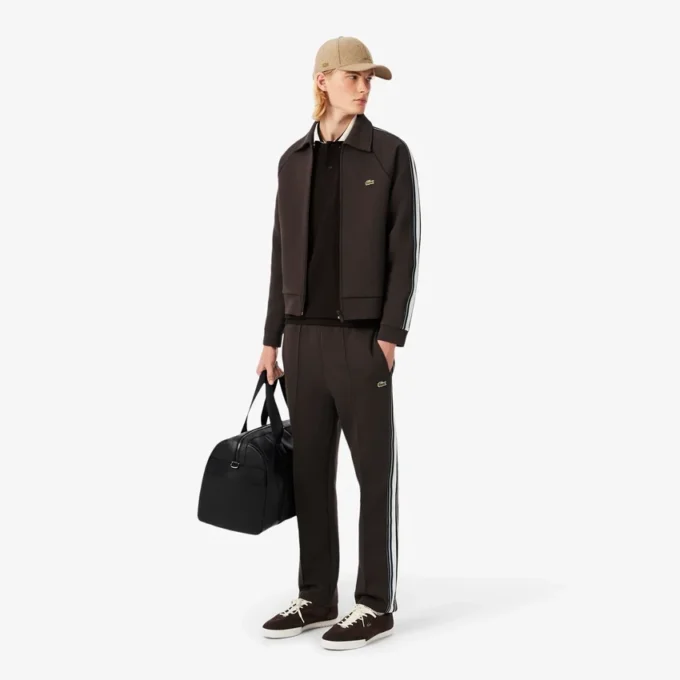 Polo à col rayé coupe classique « Made in France » pour homme Polo à col rayé coupe classique « Made in France » pour homme