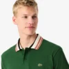 Polo à col rayé coupe classique « Made in France » pour homme Polo à col rayé coupe classique « Made in France » pour homme