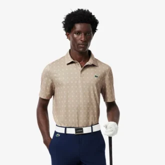 Polo de golf anti-UV coupe classique pour homme