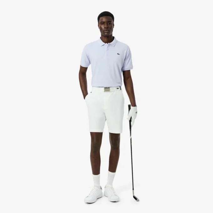 Polo de golf en mini-piqué thermorégulateur Polo de golf en mini-piqué thermorégulateur