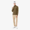 Polo de golf en polaire à fermeture éclair quart de longueur pour homme Polo de golf en polaire à fermeture éclair quart de longueur pour homme