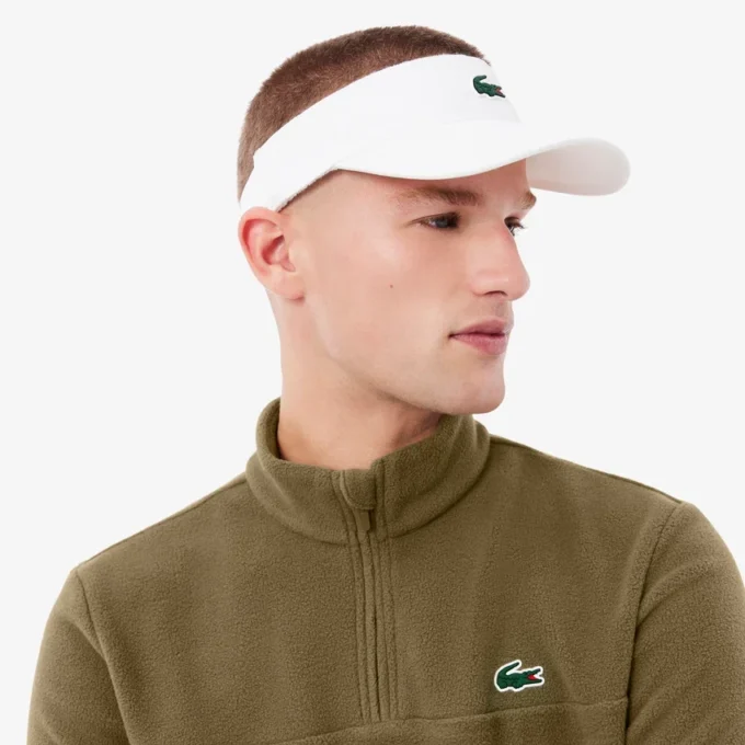 Polo de golf en polaire à fermeture éclair quart de longueur pour homme Polo de golf en polaire à fermeture éclair quart de longueur pour homme