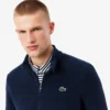Polo de golf en polaire à fermeture éclair quart de longueur pour homme Polo de golf en polaire à fermeture éclair quart de longueur pour homme