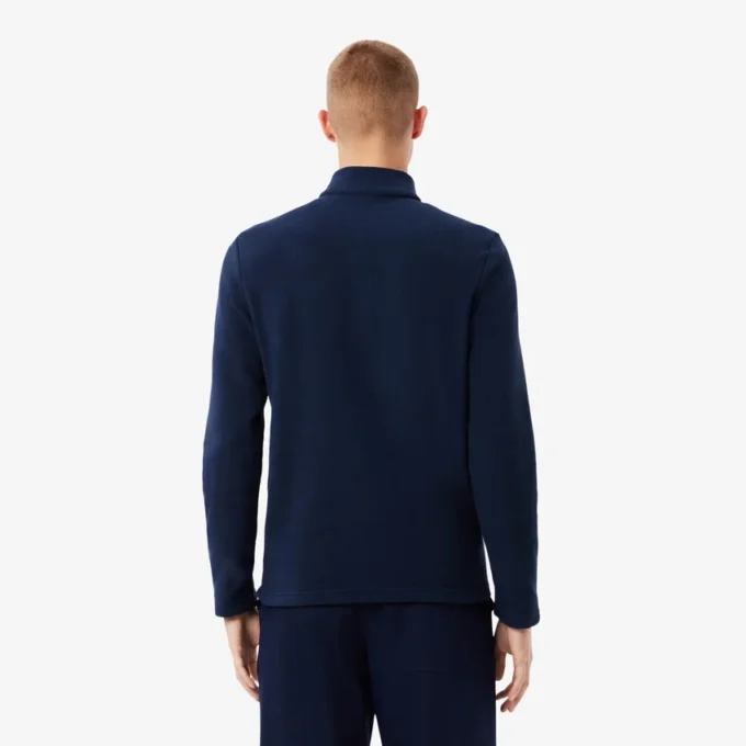 Polo de golf en polaire à fermeture éclair quart de longueur pour homme Polo de golf en polaire à fermeture éclair quart de longueur pour homme