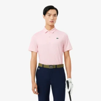 Polo de golf imprimé, coupe classique