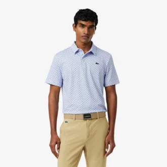 Polo de golf imprimé, coupe classique