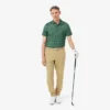Polo de golf imprimé, coupe classique Polo de golf imprimé, coupe classique