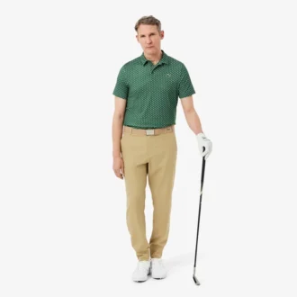 Polo de golf imprimé, coupe classique