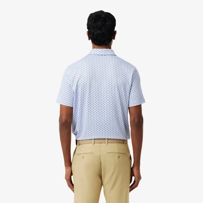Polo de golf imprimé, coupe classique Polo de golf imprimé, coupe classique