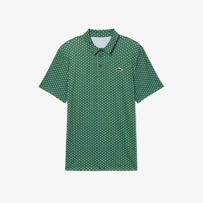 Polo de golf imprimé, coupe classique Polo de golf imprimé, coupe classique