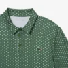 Polo de golf imprimé, coupe classique Polo de golf imprimé, coupe classique