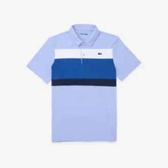 Polo de golf pour homme, coupe classique, coloris contrastés