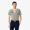 Polo de golf rayé thermorégulateur pour homme Polo de golf rayé thermorégulateur pour homme