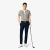 Polo de golf rayé thermorégulateur pour homme Polo de golf rayé thermorégulateur pour homme