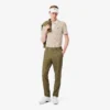 Polo de golf rayé thermorégulateur pour homme Polo de golf rayé thermorégulateur pour homme