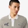 Polo de golf rayé thermorégulateur pour homme Polo de golf rayé thermorégulateur pour homme