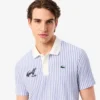 Polo de golf rayé thermorégulateur pour homme Polo de golf rayé thermorégulateur pour homme