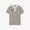 Polo de golf rayé thermorégulateur pour homme Polo de golf rayé thermorégulateur pour homme