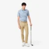 Polo de golf rayé Ultra Dry coupe classique