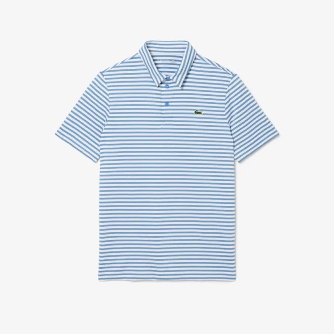 Polo de golf rayé Ultra Dry coupe classique