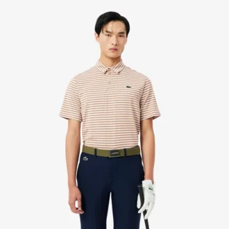 Polo de golf rayé Ultra Dry coupe Regular