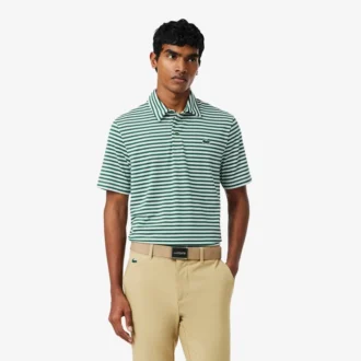 Polo de golf rayé Ultra Dry coupe Regular