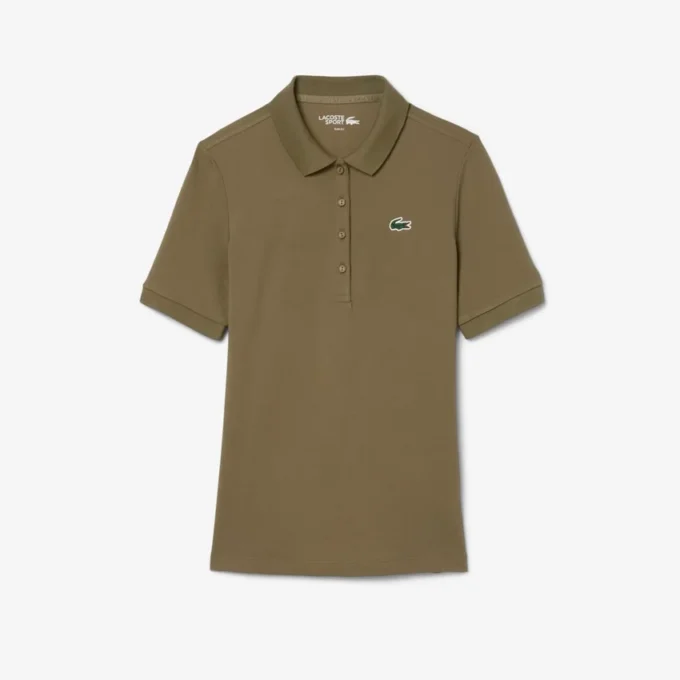 Polo de golf thermorégulateur slim fit pour femme Polo de golf thermorégulateur slim fit pour femme