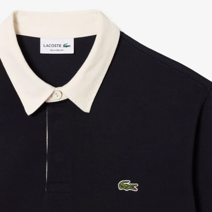 Polo de rugby en coton coupe décontractée pour homme Polo de rugby en coton coupe décontractée pour homme